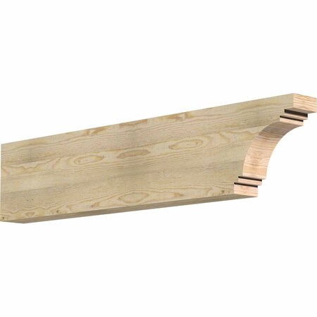 Ekena Millwork Pescadero Rough Sawn Rafter Tail, Douglas Fir, 4"W x 10"H x 48"L RFT04X10X48PEC00RDF